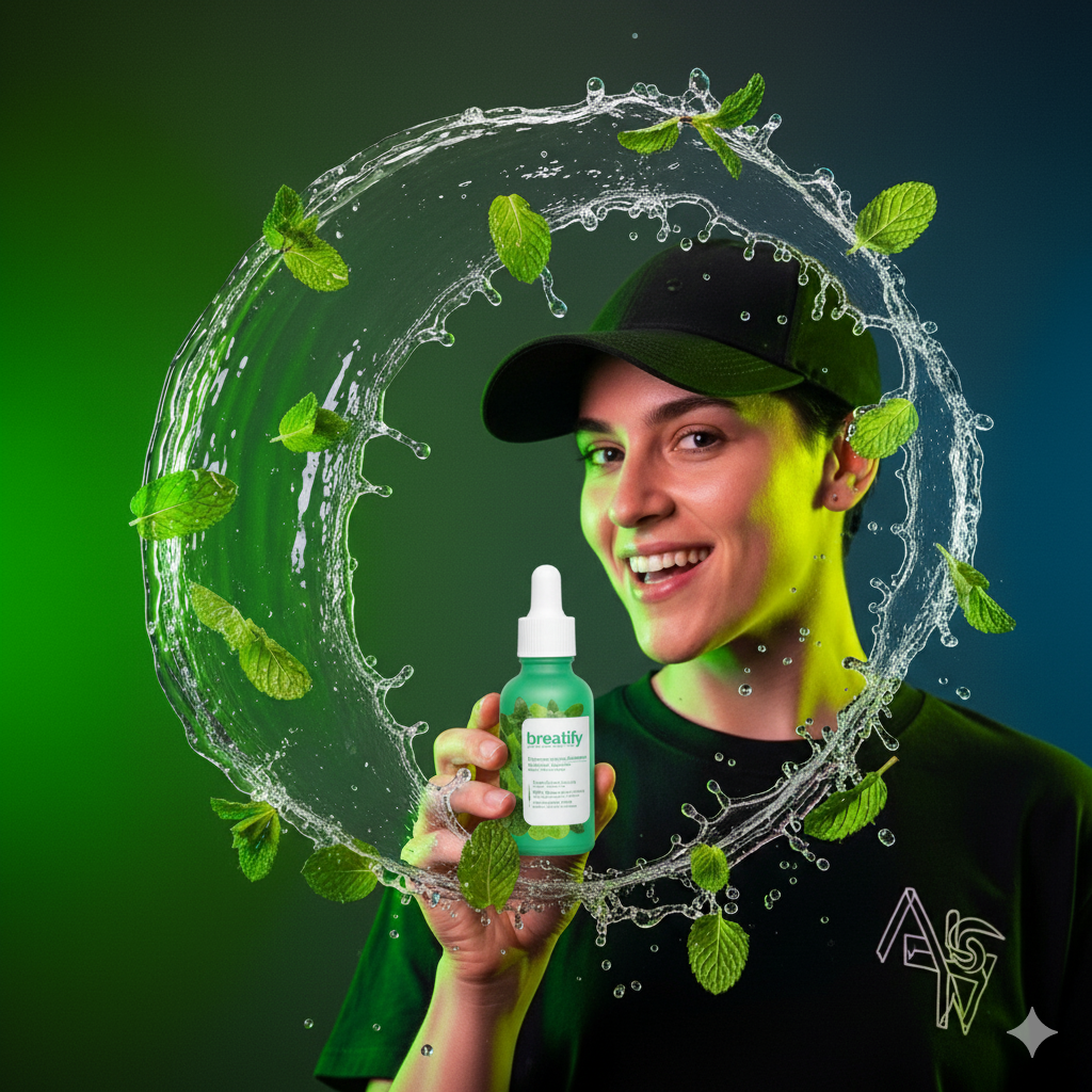 GOTAS BREATIFY: Aliento fresco y duradero